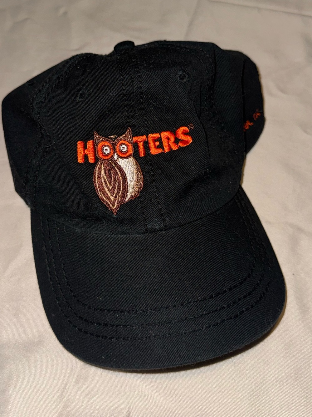 Hooters black baseball cap hat Pasadena TX